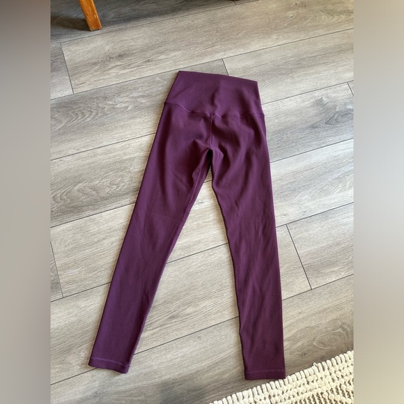 Born Primitive Leggings | Plum Color Limitless /Yoga Pants | Ribbed | Size Small - Picture 2 of 3